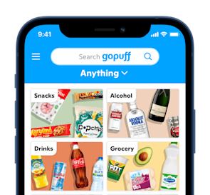 Gopuff Snacks, Alcohol and Grocery Delivery App | Gopuff