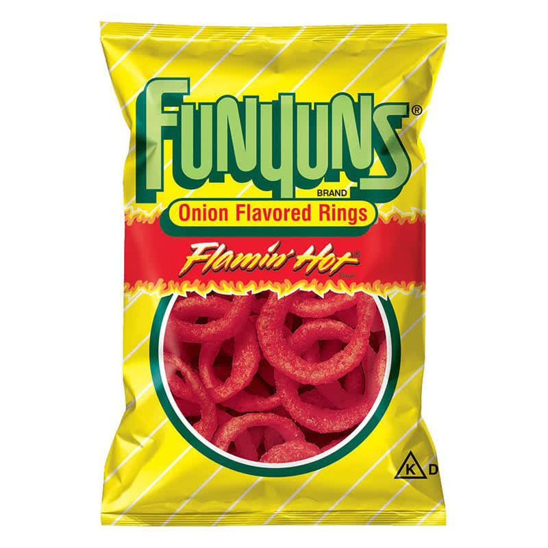 Funyuns Flamin' Hot Onion Flavored Rings 6oz