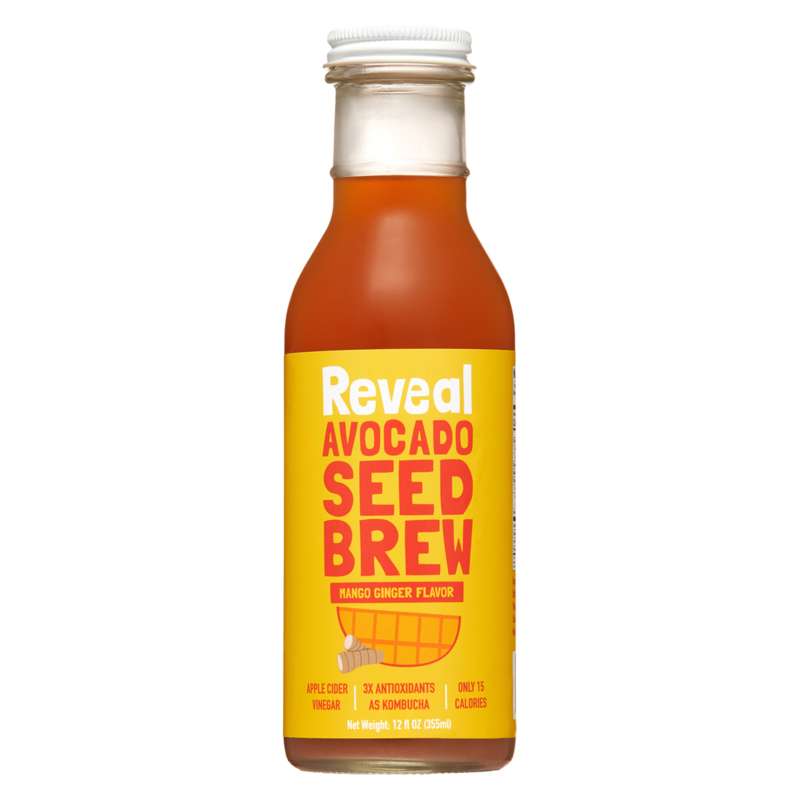Reveal avocado seed brew mango ginger