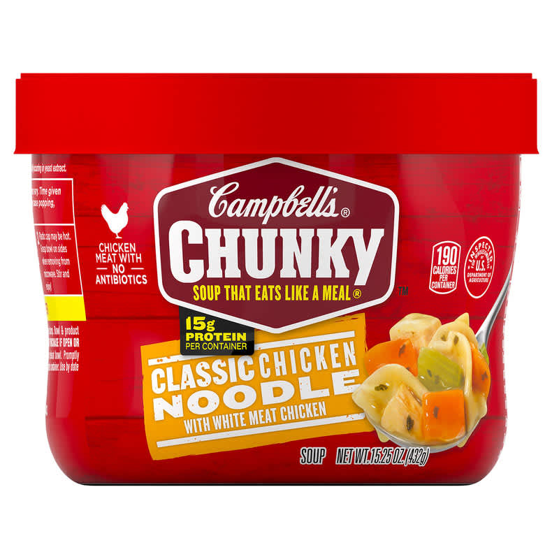 Campbell’s Chunky Classic Chicken Noodle Soup