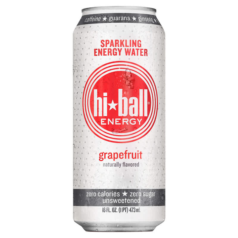 Hiball grapefruit sparkling energy water