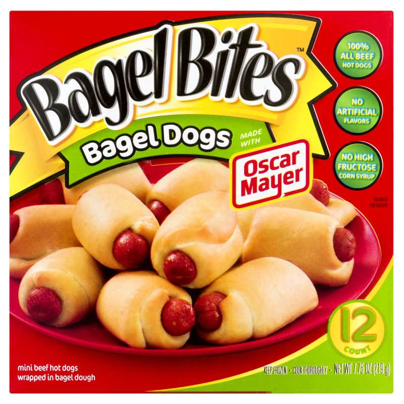 Oscar Meyer Bagel Bites Bagel Dogs, 12 count