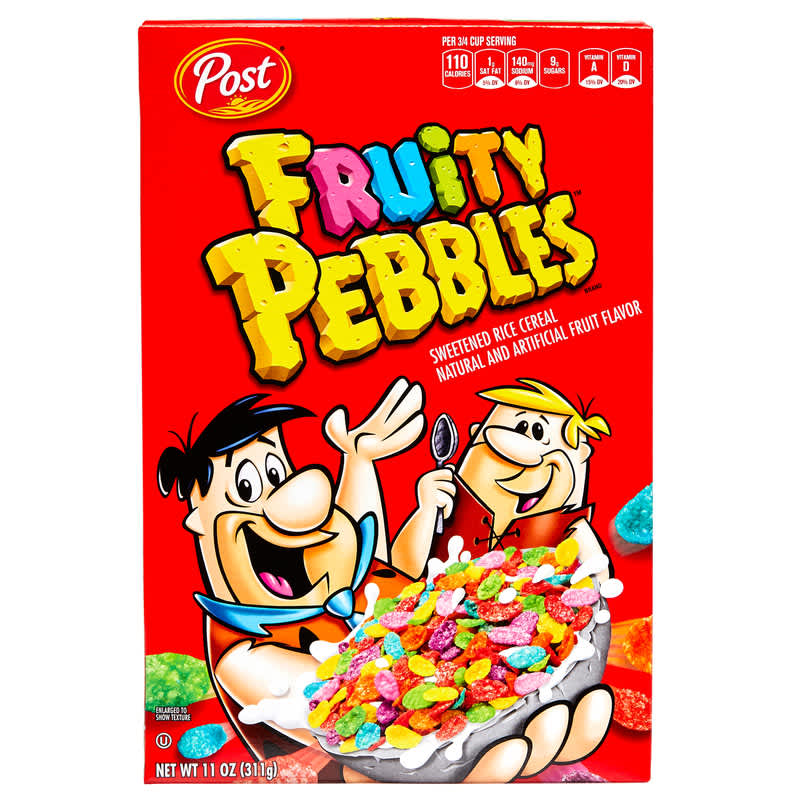 Post Fruity Pebbles Cereal 11oz