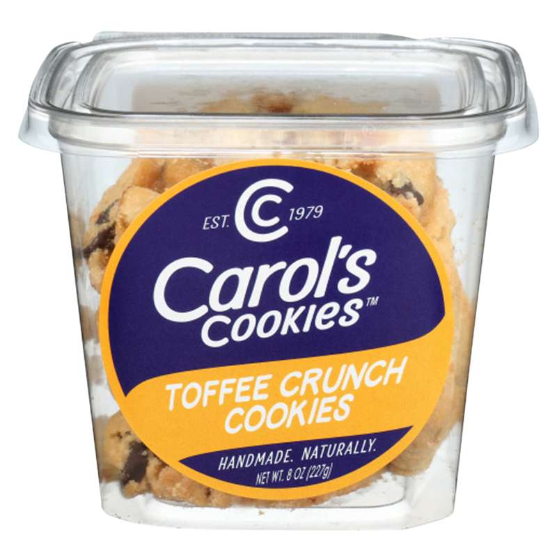 Carol's Cookies toffee crunch