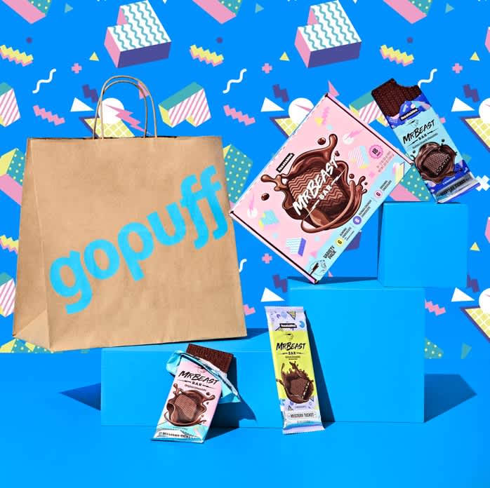 Gopuff Named Instant Delivery Partner for MrBeast, Unlocking Access to $1 Million in Prizes