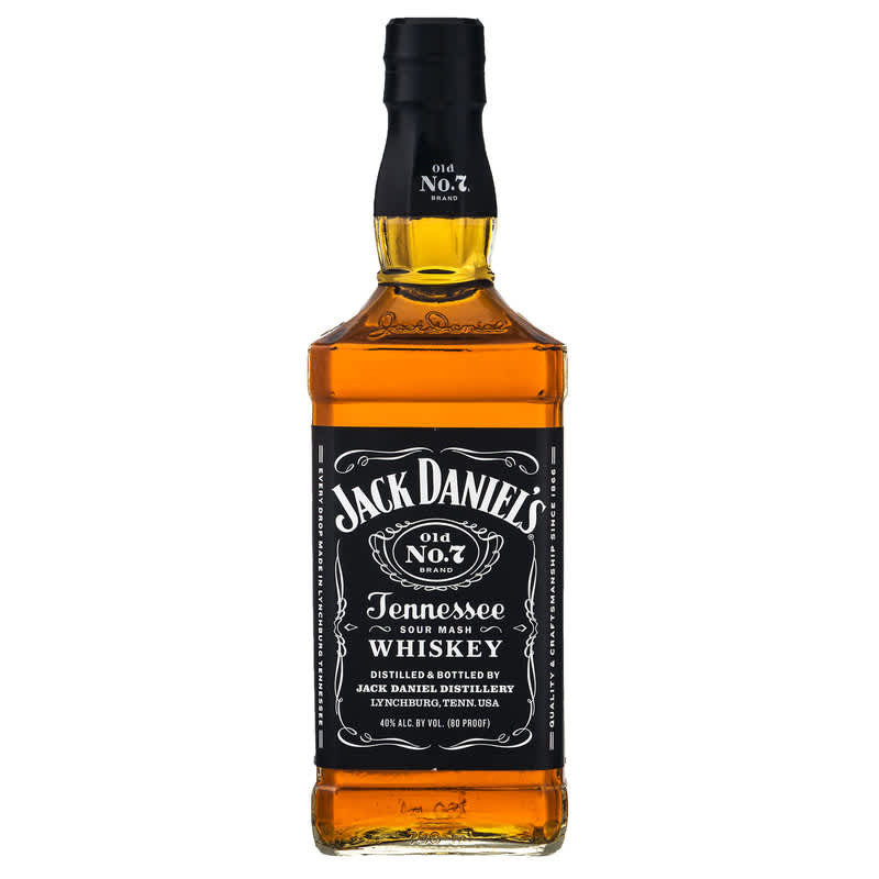 Jack Daniels Black Tennessee Whiskey 750 ml (80 Proof)
