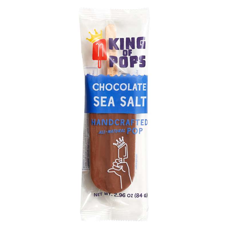 King of pops chocolate sea salt pop