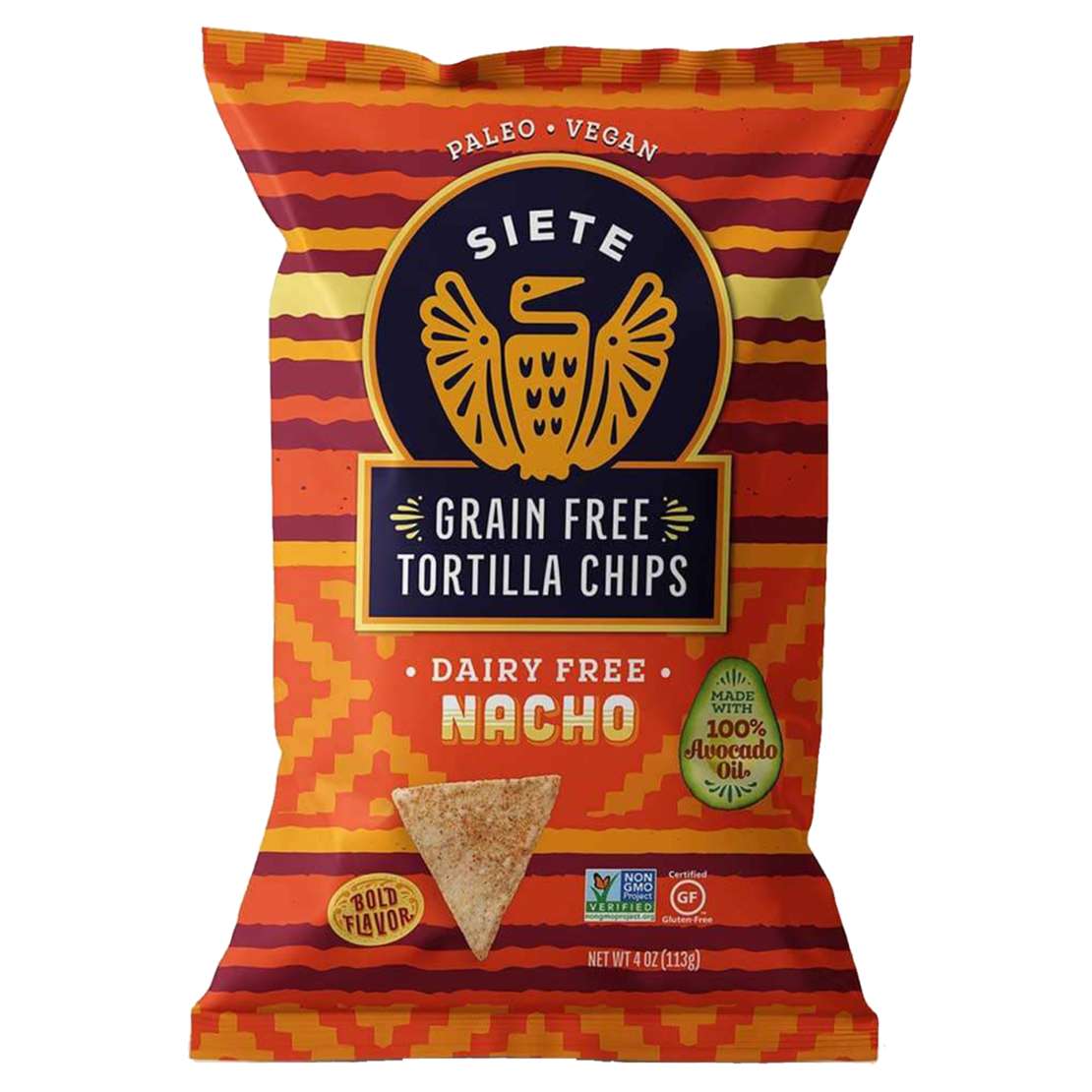 Siete foods grain free nacho torilla chips