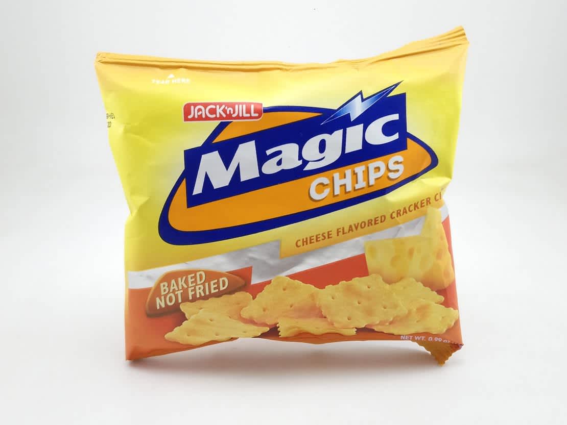 Jack n Jill magic chips cheese flavored crackerjacks