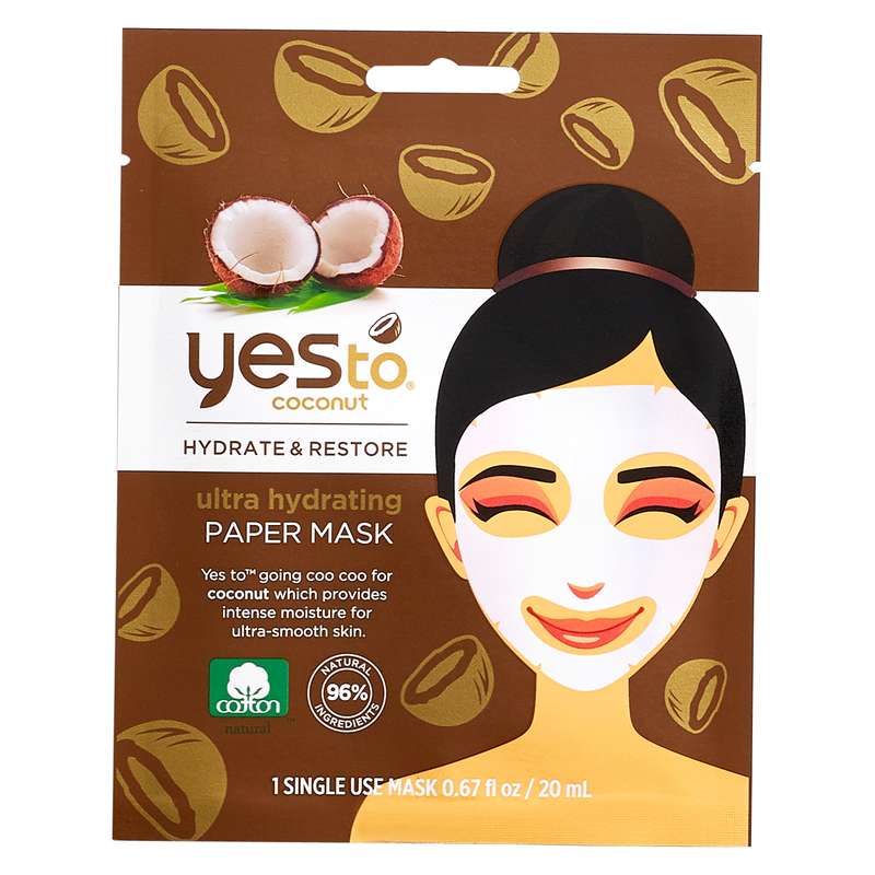 Yes To Coconut Hydrating Paper Face Mask 