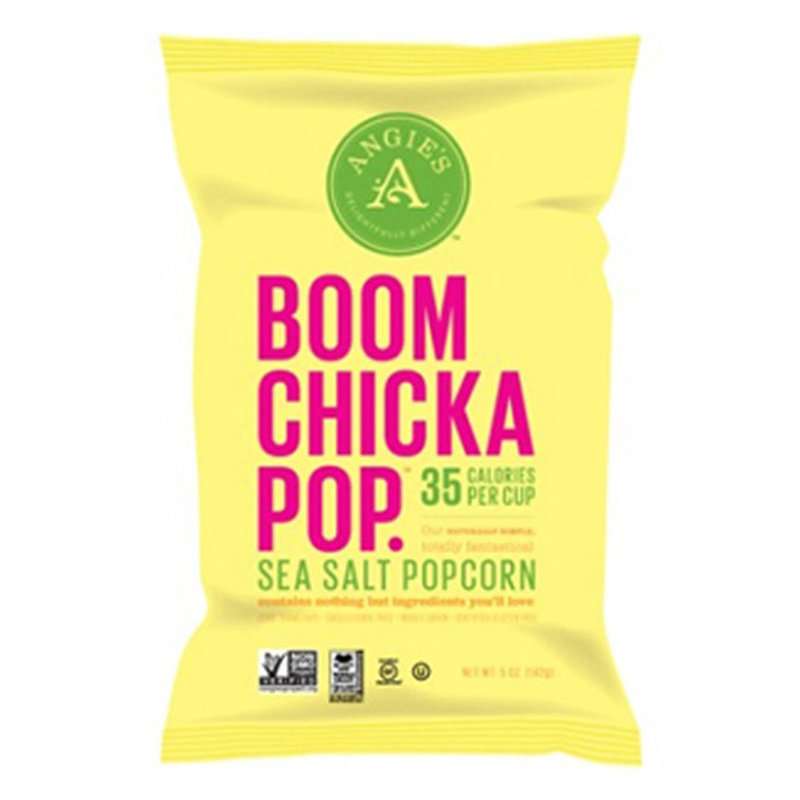 Boom Chicka Pop Sea Salt Popcorn, 4.8 ounce