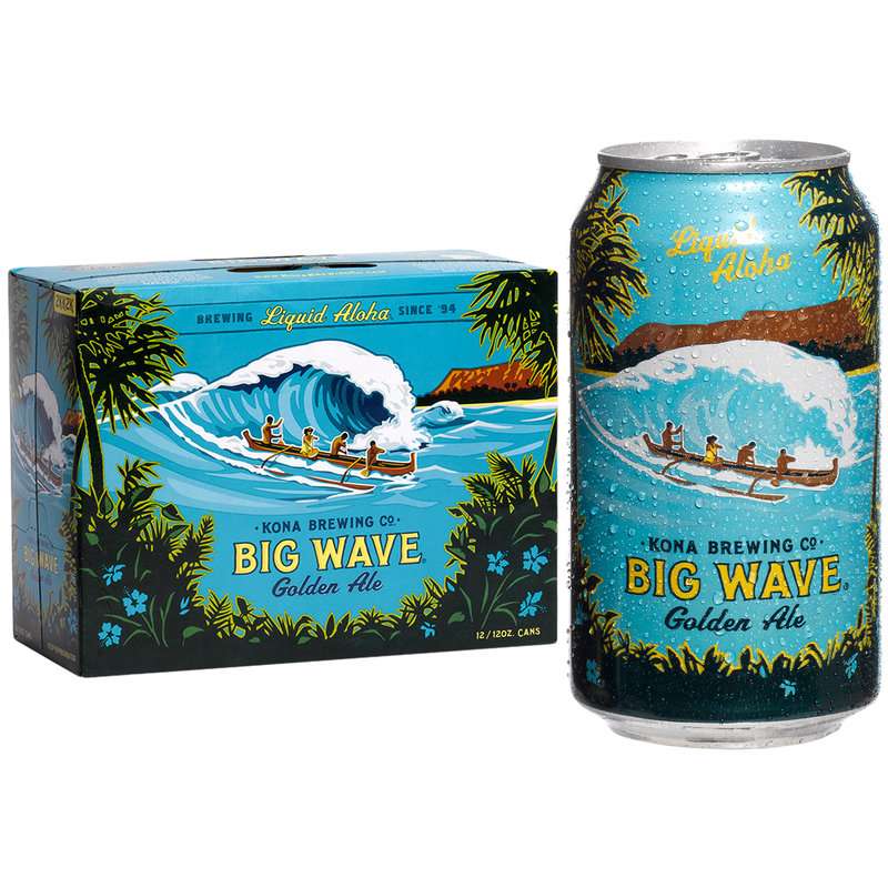 Kona Brewing Company Big Wave Golden Ale 12-pack of cans