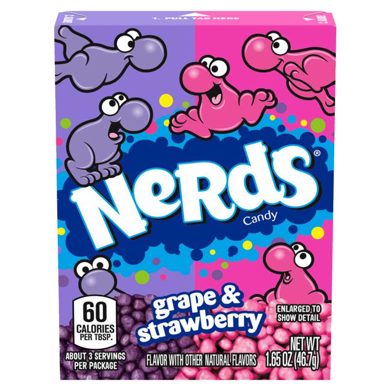 Nerds Grape & Strawberry Candy 1.65oz