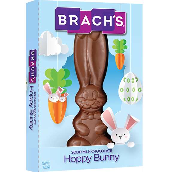 Solid chocolate Easter bunny from Brach’s