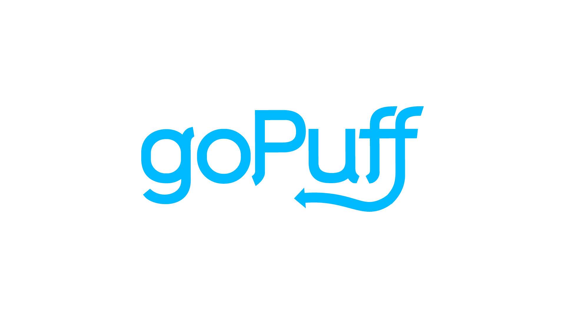 Gopuff logo on white background