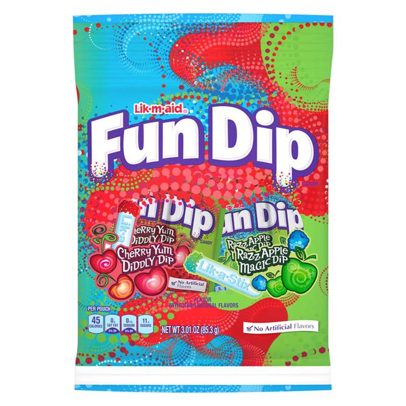 Fun Dip Cherry Apple Variety 3.1oz Bag