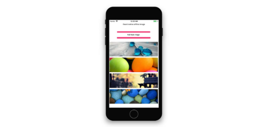 React Native offline image storage