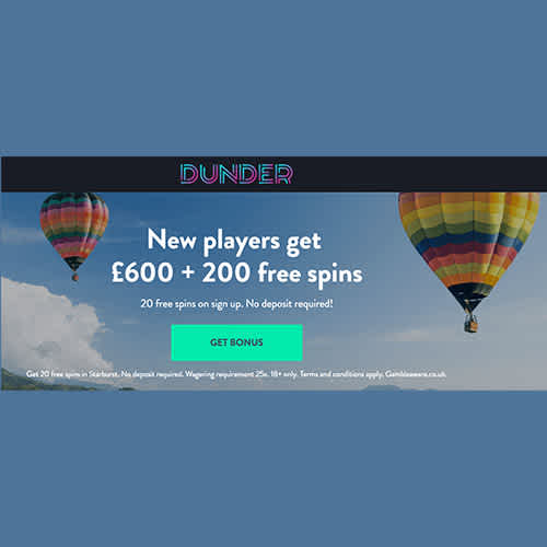 Dunder No Deposit Free Spins Dunder No Deposit Free Spins