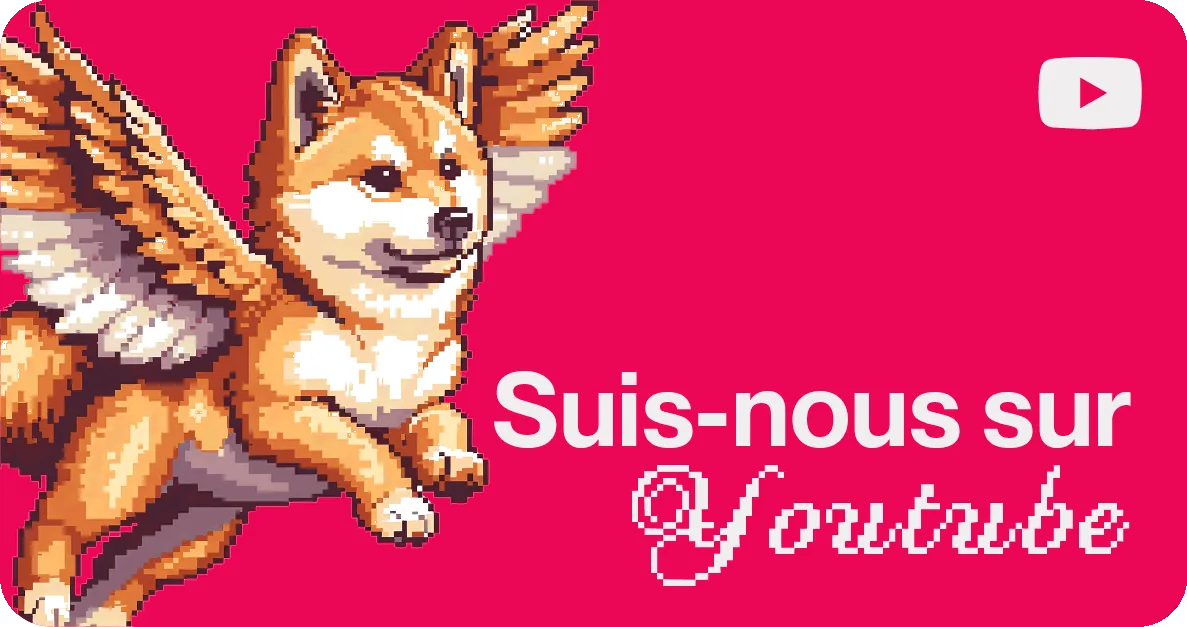 Suis-nous sur Youtube