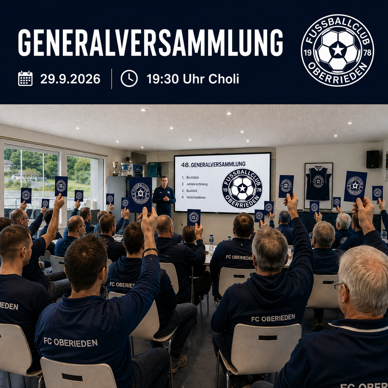 Ankündigung Generalversammlung 2026
