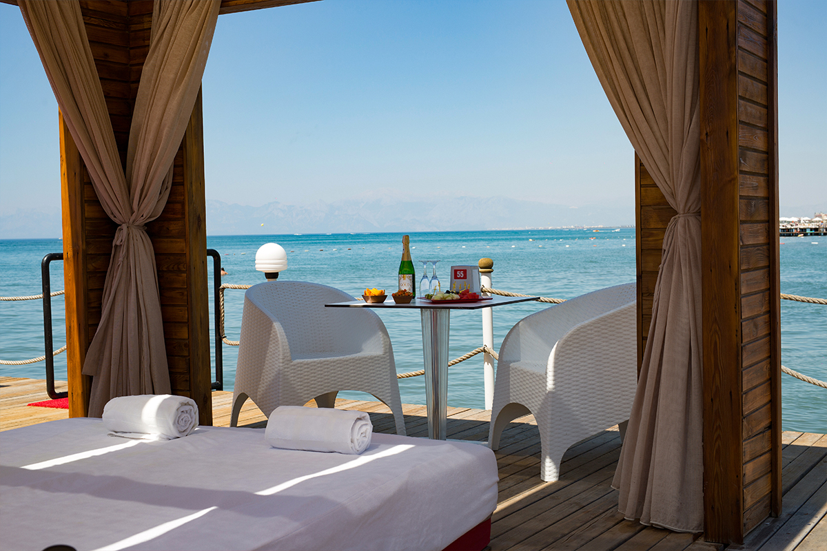 Adam & Eve Hotel Belek aerial resort view