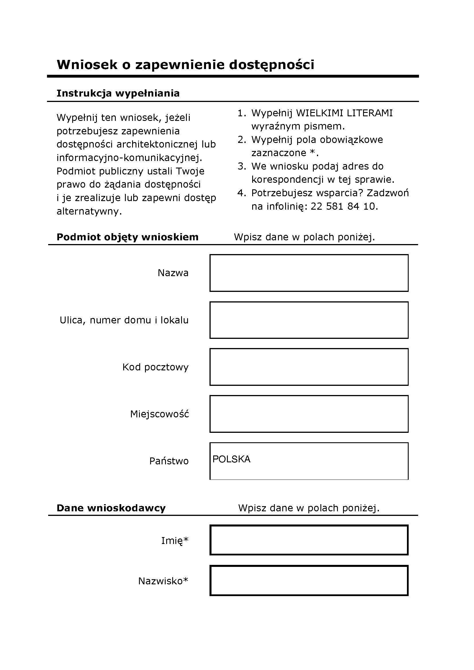 wniosek