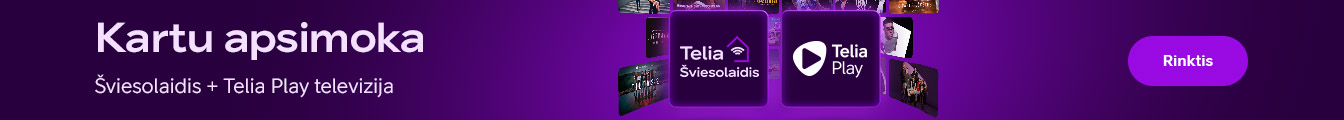 Nori dar geresnio pasiūlymo? Imk internetą ir televiziją kartu!