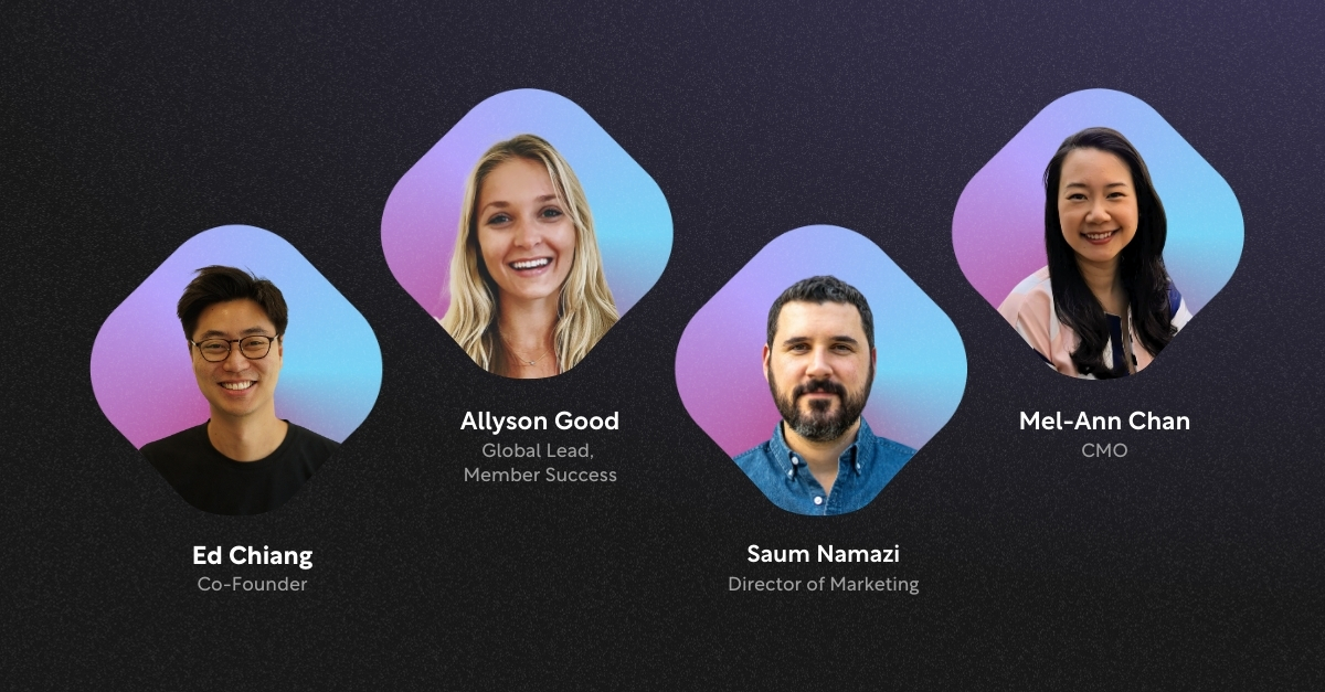 Event banner featuring Arta's Co-Founder, CMO and others