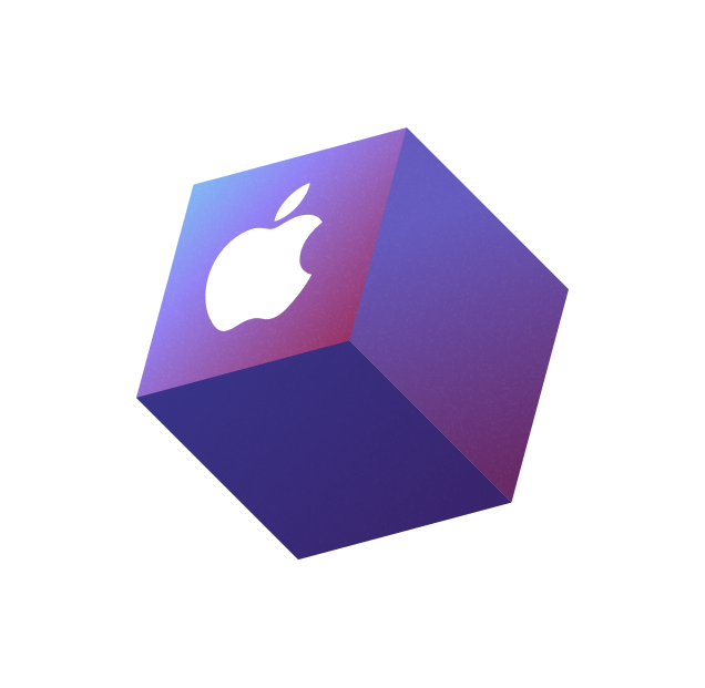 Apple cube