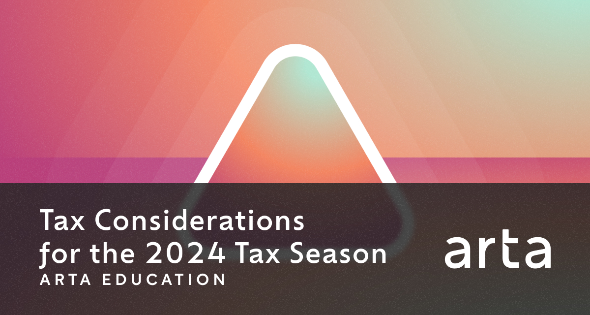 Tax Considerations To Keep In Mind For the 2025 Tax Season Arta