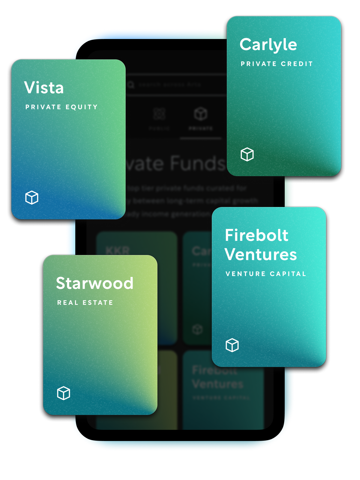 Preview of funds: Vista, Carlyle, Starwood, Firebolt Ventures