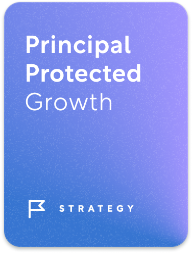 Colored card for Principal Protected Growth