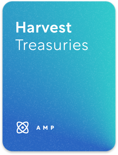 Colored card for Harvest Treasuries