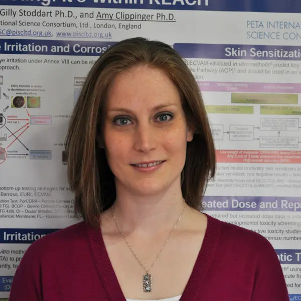 Amy Clippinger, PhD, Diretora do PETA International Science Consortium
