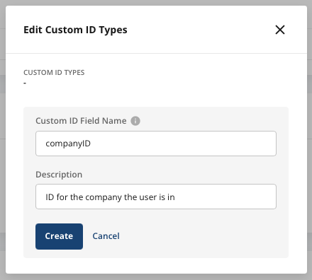 Statsig Custom ID Types