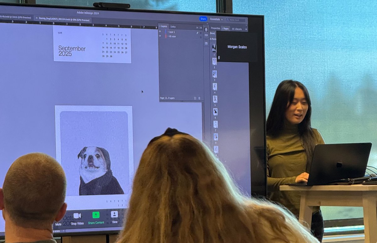 cat lee presenting statsig dog calendar