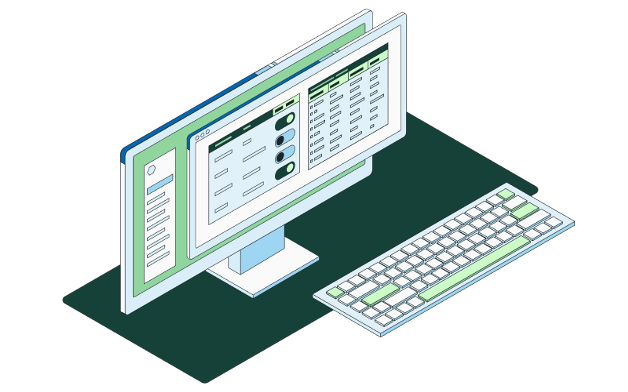 feature gates plus application telemetry