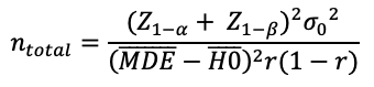 sample size formula 5