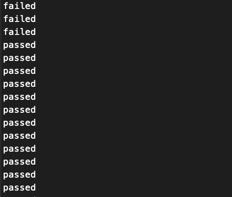 automatic passing in node