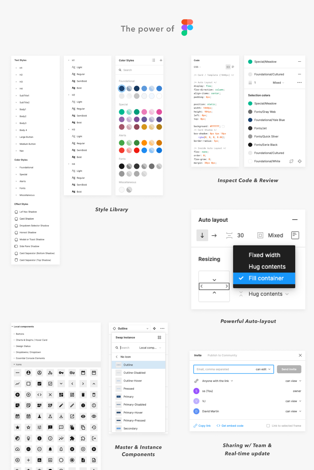 example of statsig design system in figma
