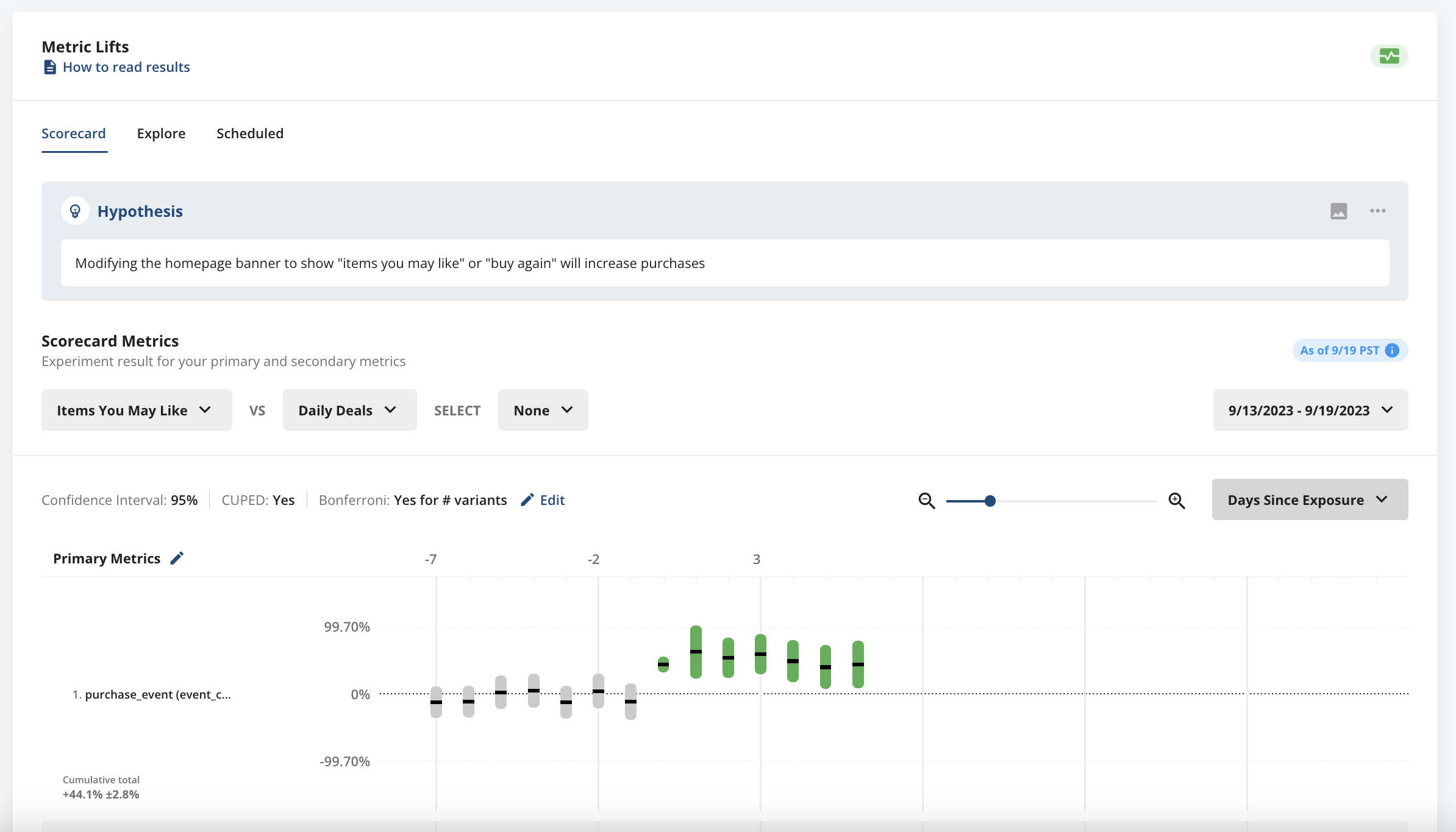 pulse views in statsig