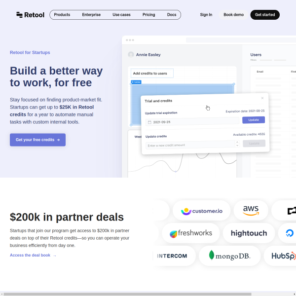 Retool for Startups