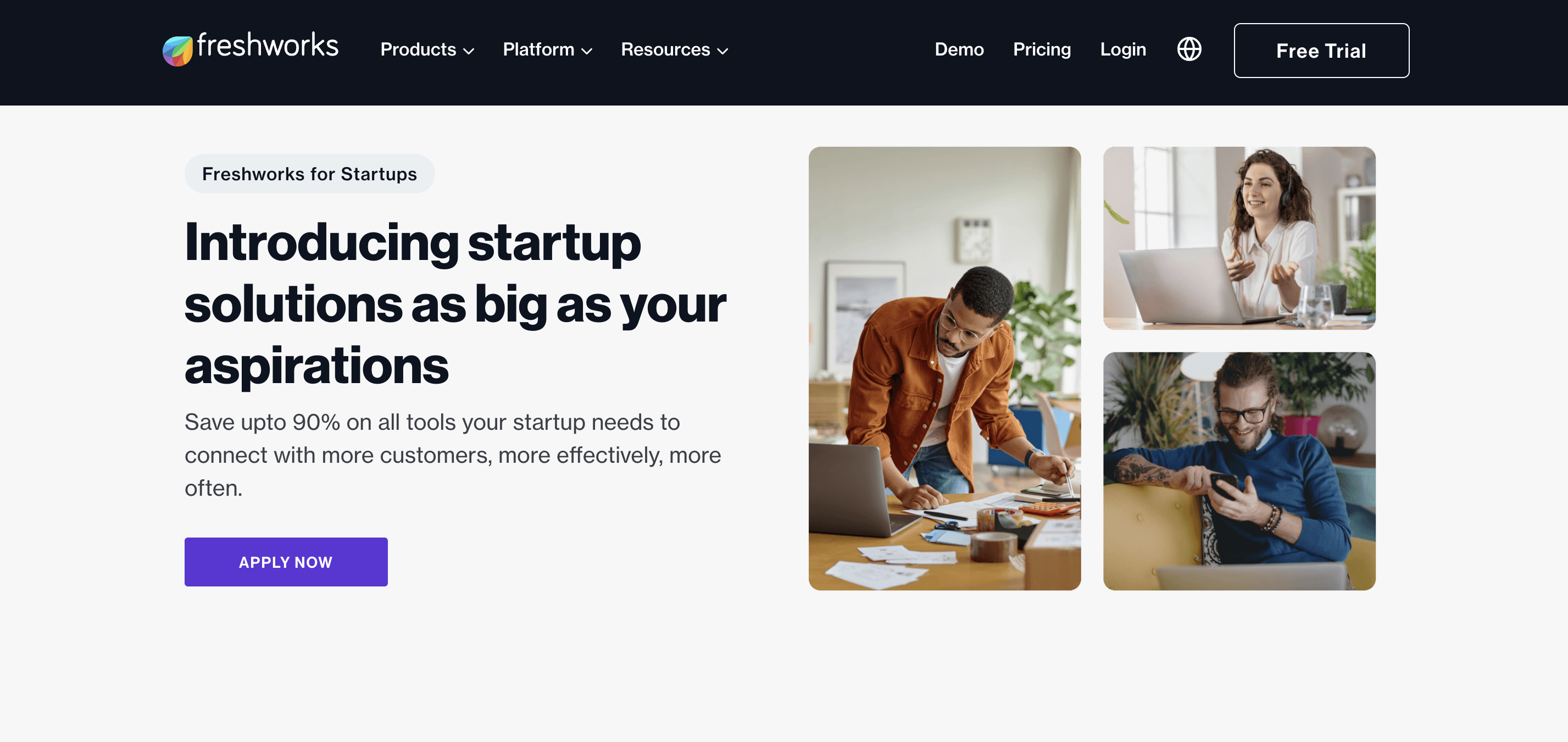 Freshworks for Startups