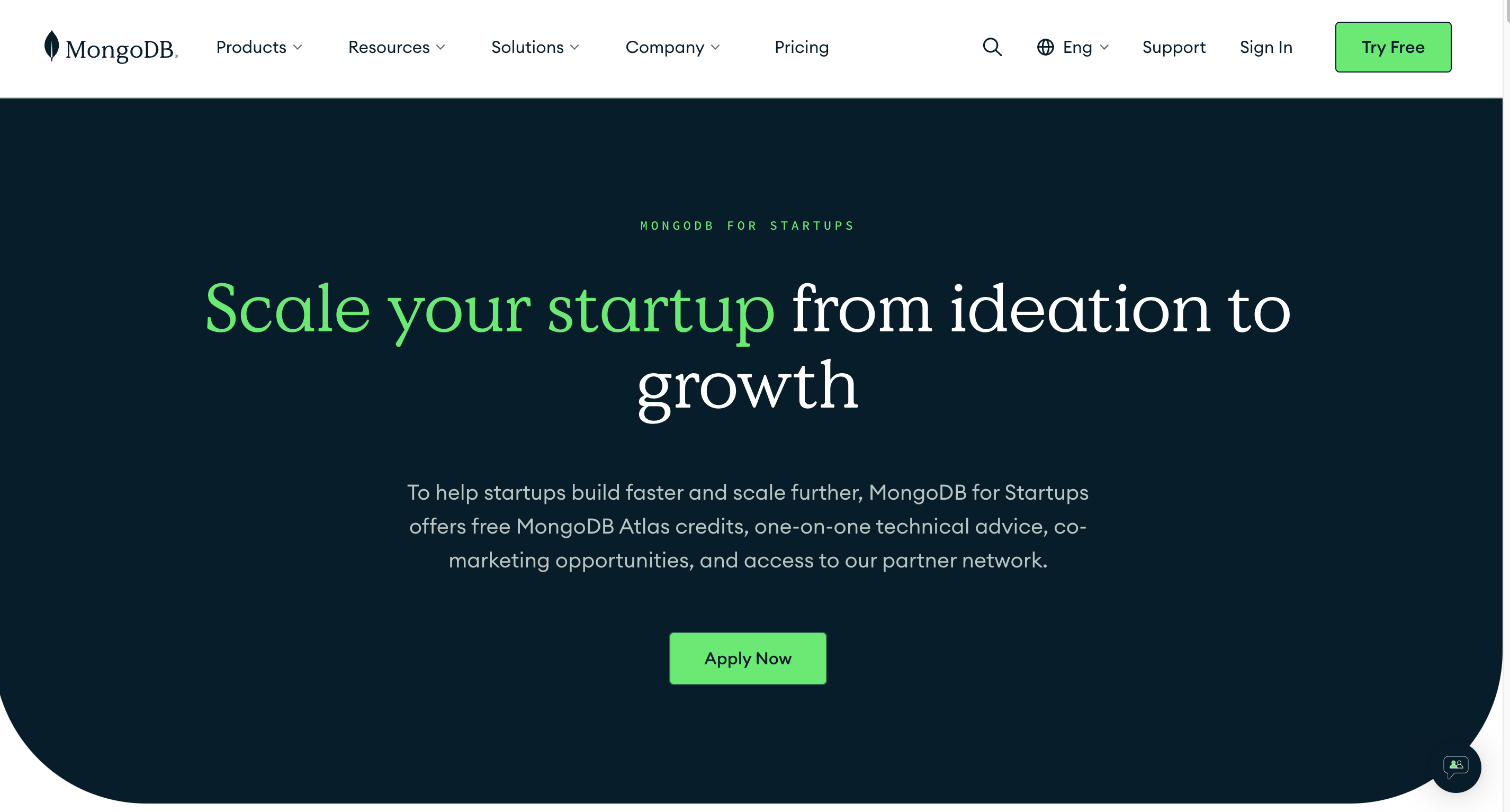 MongoDB for Startups