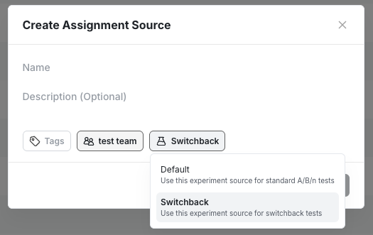 🎚️ Analyze Only Switchback [Beta] | Statsig Product Updates