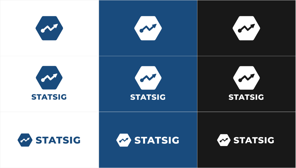 statsig logo variations