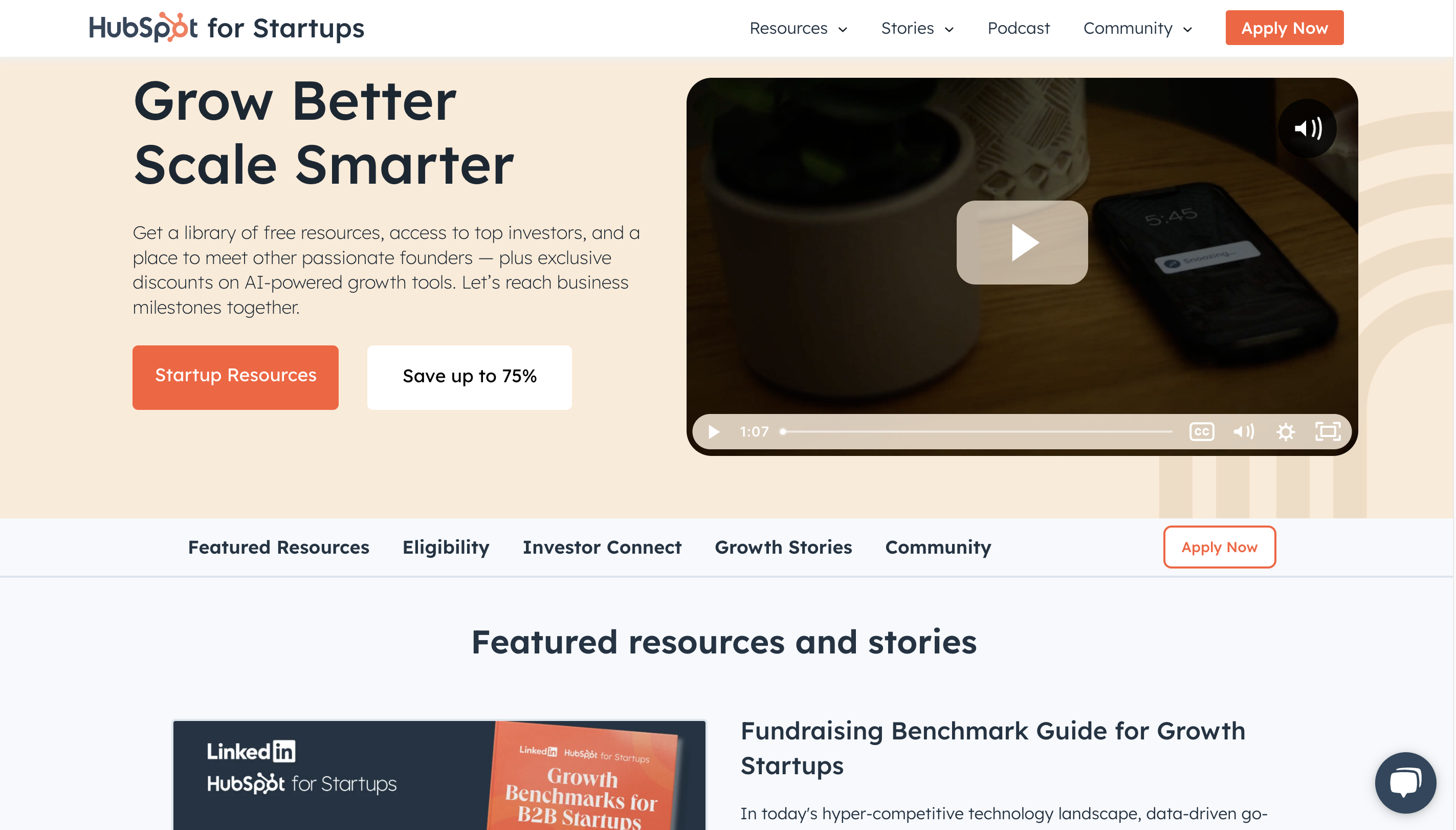 HubSpot for Startups