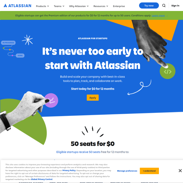 Atlassian for Startups