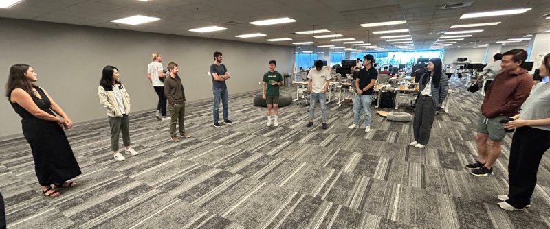 The console team’s weekly standup