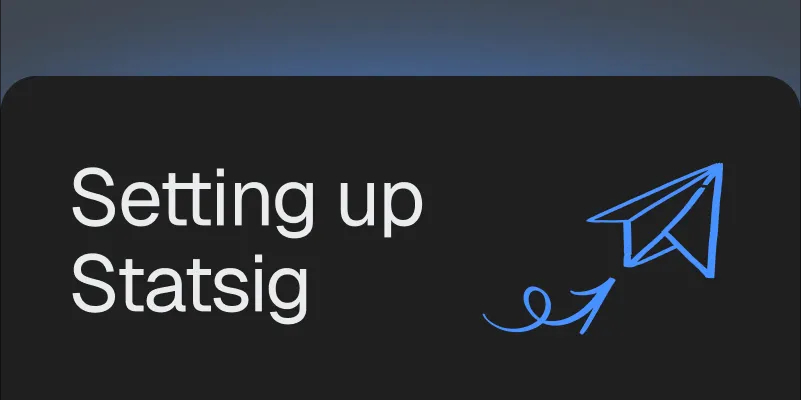 Setting up Statsig